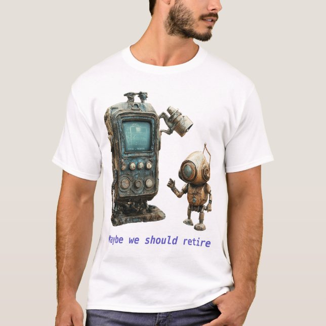 Camiseta Hora de se Aposentar (Frente)