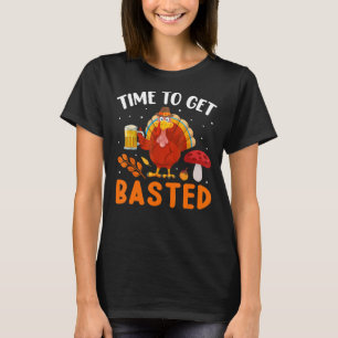 Camiseta Hora De Ser Banido Dia De Ação De Graças A Homens