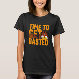 Camiseta Hora De Ser Banido Dia De Ação De Graças A Homens