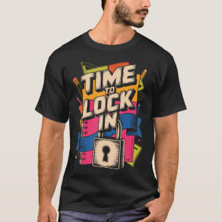 Camiseta Hora de Travar no Dia do Teste Coisas Engraçadas p