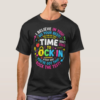 Camiseta Hora de Travar no Dia do Teste Estadual
