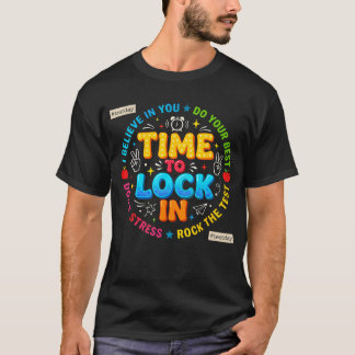 Camiseta Hora de Travar no Dia do Teste Estadual Você Conse