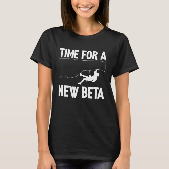 Camiseta Hora De Uma Nova Pedra De Escala Beta (Frente)