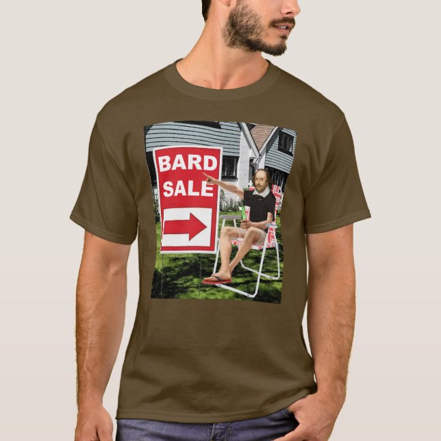 Camiseta Hora de uma venda de barba! (Frente)