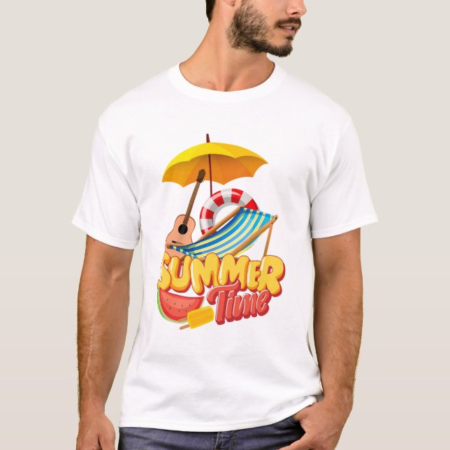 Camiseta Hora de Verão (Frente)