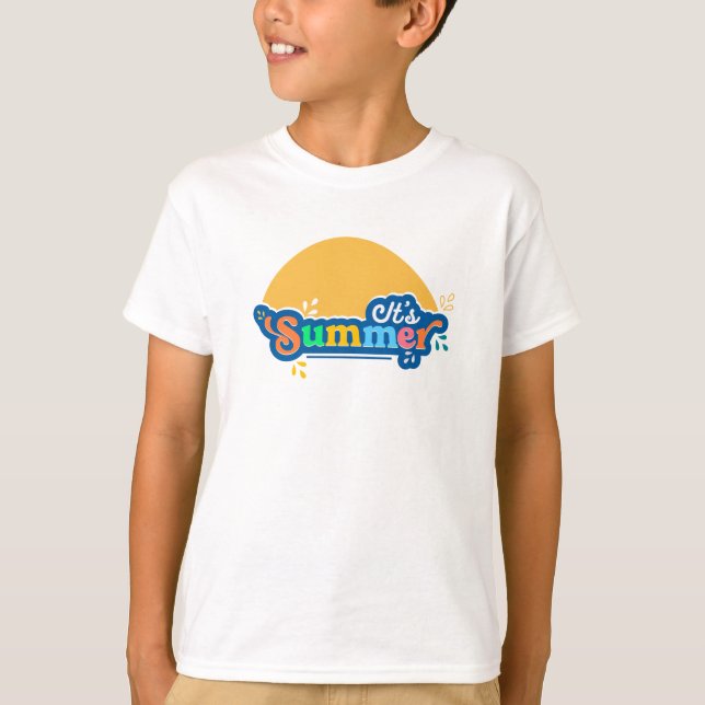 Camiseta Hora de Verão (Frente)