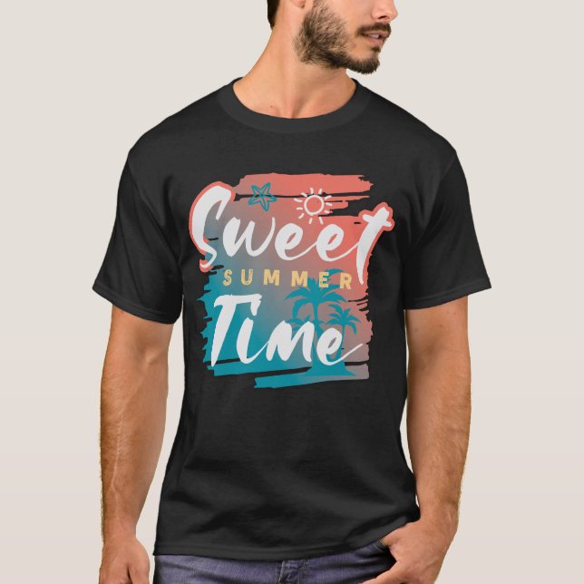Camiseta Hora de Verão Doce (Frente)