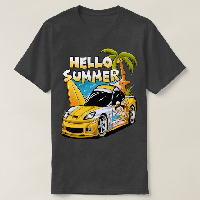 Camiseta Hora de Verão TSerguimento (Frente do Design)