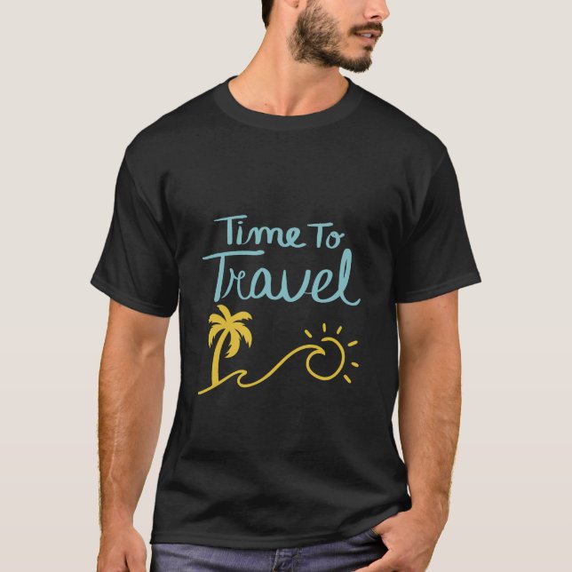 Camiseta Hora de Viagem Beach (Frente)