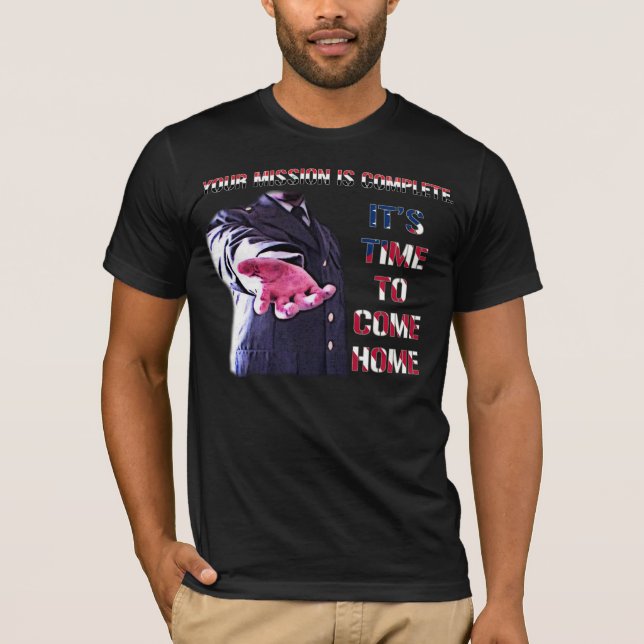 Camiseta "Hora de voltar para casa" (Frente)