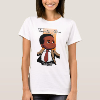 Camiseta hora do bebê brilhar