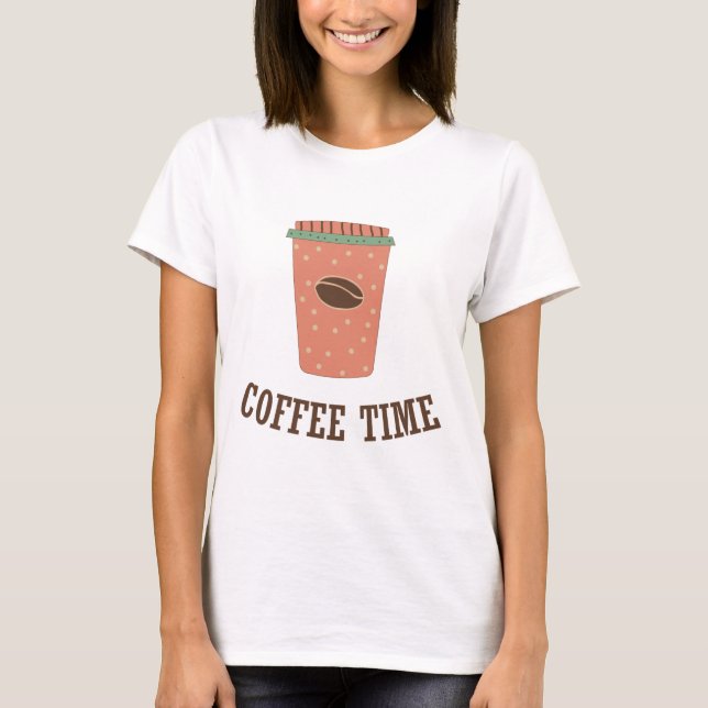 Camiseta hora do café (Frente)