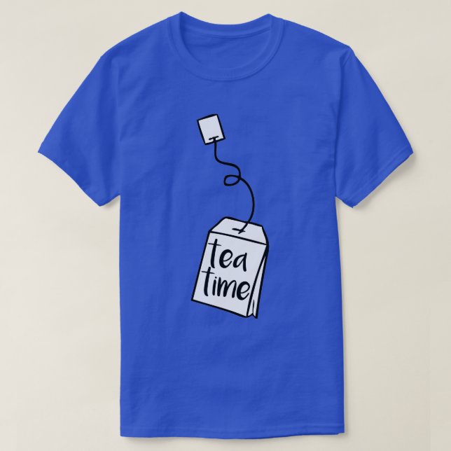 Camiseta Hora do chá 95 (Frente do Design)