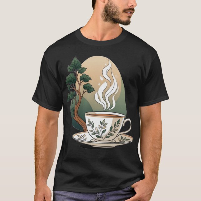 Camiseta Hora do Chá Botânico (Frente)