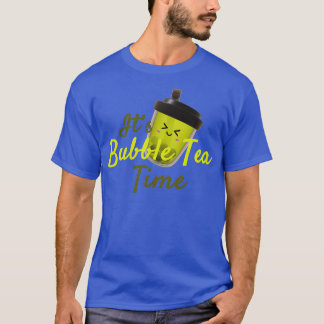 Camiseta Hora do chá de bolhas Itx27s Edição Matcha