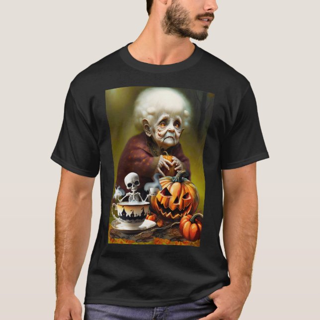 Camiseta Hora do Chá de Todos os Hallows (Frente)