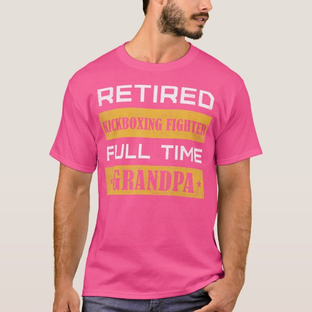 Camiseta Hora do Cheio de Combate de Kickboxter Reformado A (Frente)