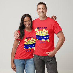 Camiseta Hora do Filme de Pipoca