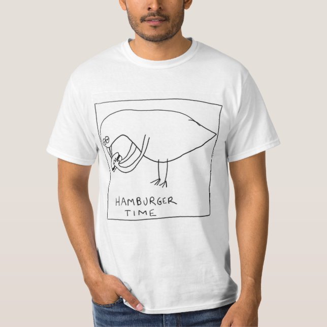 Camiseta Hora do Hamburger (Frente)