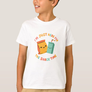 Camiseta Hora do Lanche Kawaii