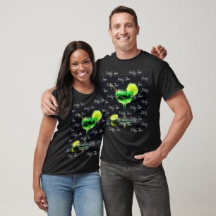 Camiseta Hora do Partido Neon Popular Personalizado