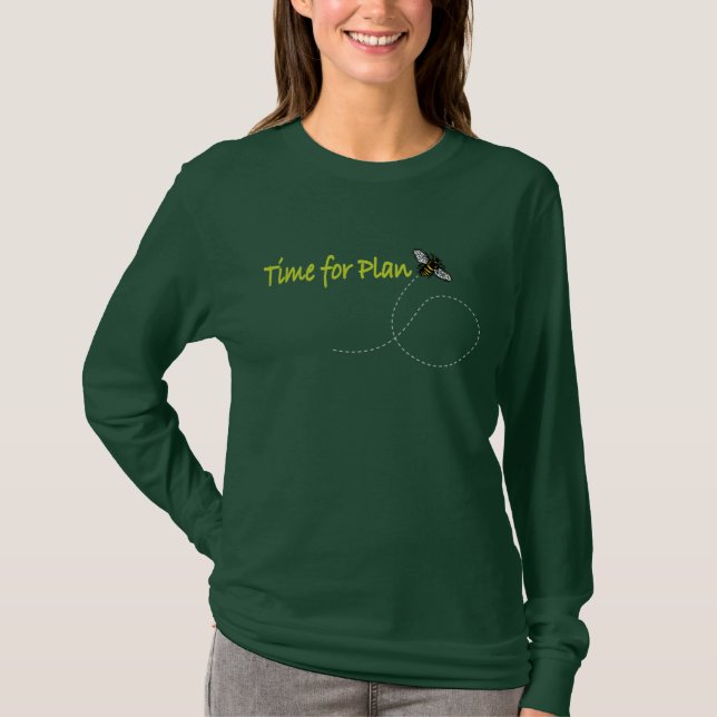 Camiseta Hora do Plano Bee (Frente)