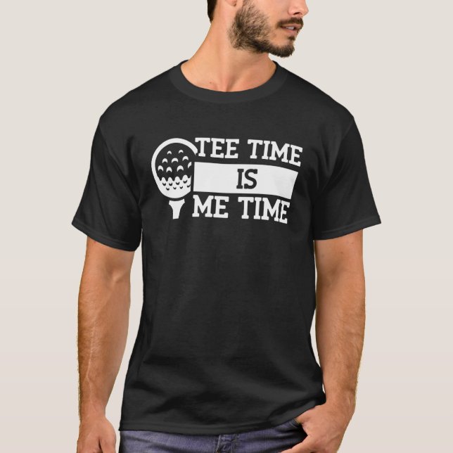 Camiseta Hora Do Teto É Minha Hora - Golfer Pun_1 (Frente)