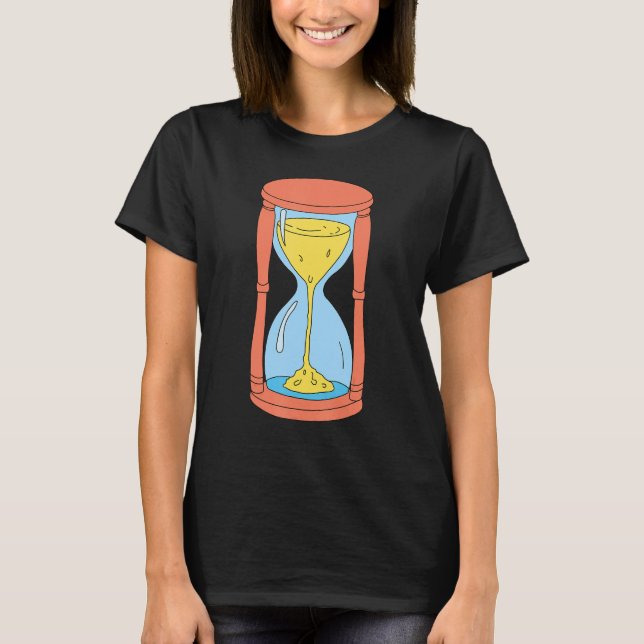 Camiseta Hora Hora da Areia Vidro 3 (Frente)