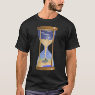Camiseta Hora Hora da Areia Vidro 9