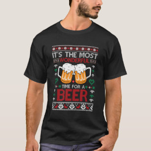 Camiseta Hora Maravilhosa Para Uma Cerveja Feia