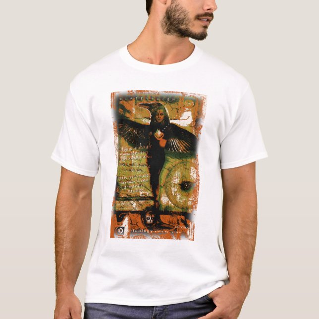 Camiseta hora para o corvo ela (Frente)