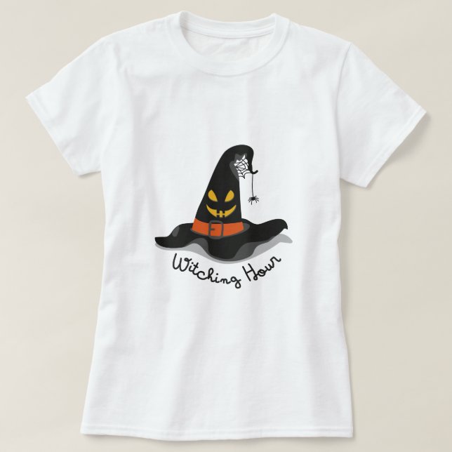 Camiseta Hora Witching (Frente do Design)