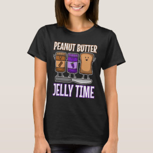 Camiseta Horário da Geleia da Manteiga de Amendoim
