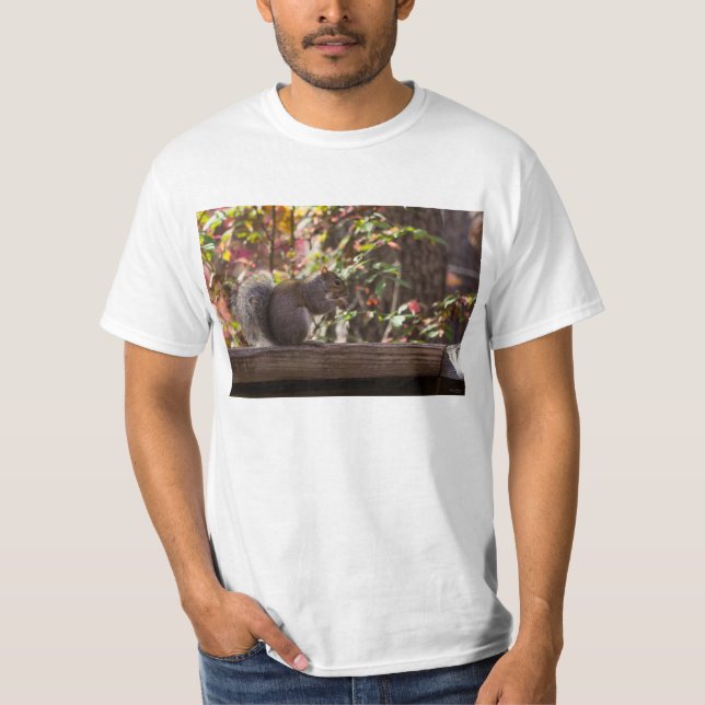 Camiseta Horário de Chow do Esquilo (Frente)