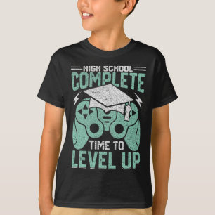 Camiseta Horário de Conclusão da Escola para Escalar Gradua