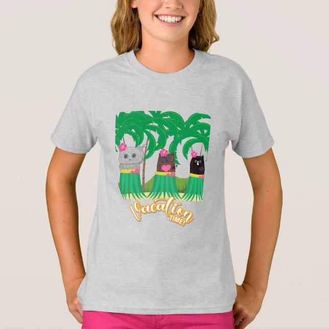 Camiseta Horário de Férias (Frente)