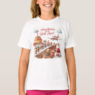 Camiseta Horário de Natal do Aeroporto