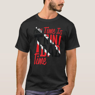 Camiseta Horário de Trinidad - Trini - Divertido - Premium