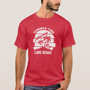 Camiseta Horário de Verão, California Long Beach T-Shirt