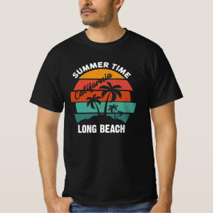 Camiseta Horário de Verão, California Long Beach T-Shirt