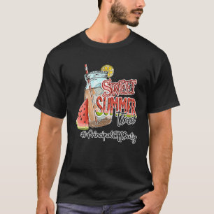Camiseta Horário de Verão Doce Direto De Direito No Último 
