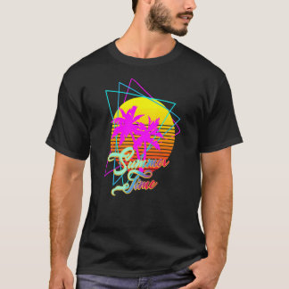 Camiseta Horário de Verão, Retro dos anos 80, Vaporwave Pal