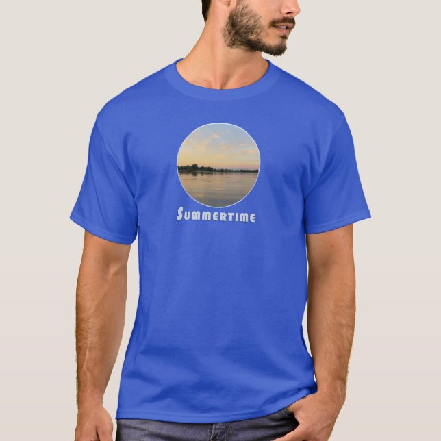 Camiseta Horário de Verão - Sunset (Frente)