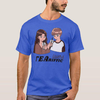 Camiseta Horário do chá enquadrado 25