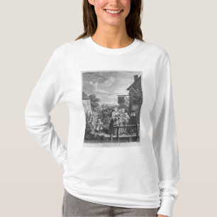 Camiseta Horas do dia, noite, 1738