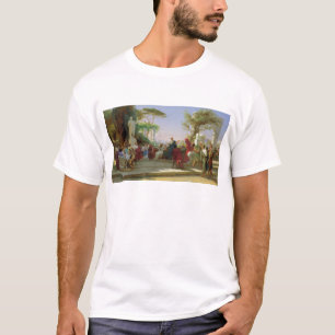 Camiseta Horatius que lê suas sátiras a Maecenas, 1863