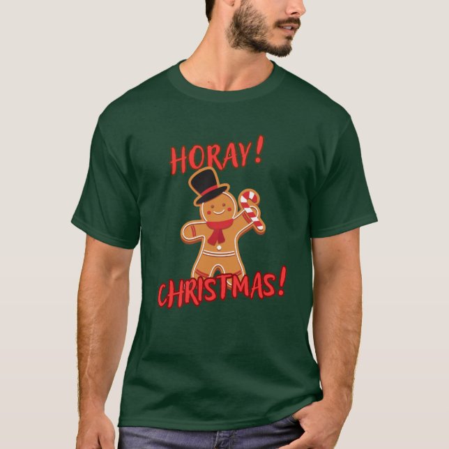 CAMISETA HORAY CHRISTMAS! (Frente)