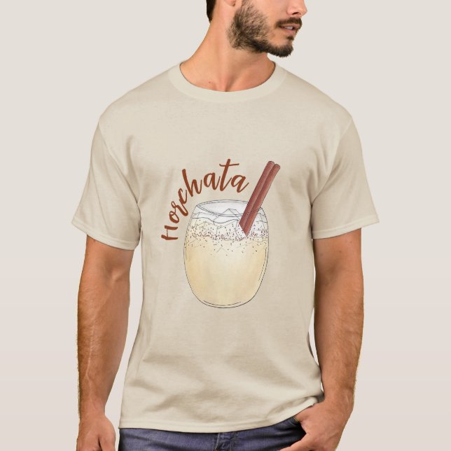 Camiseta Horchata Orxata (Bebida Espanhola Mexicana) (Frente)