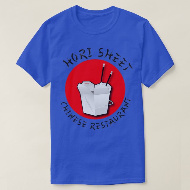 Camiseta Hori Sheet Chinese Restaurant (Frente do Design)