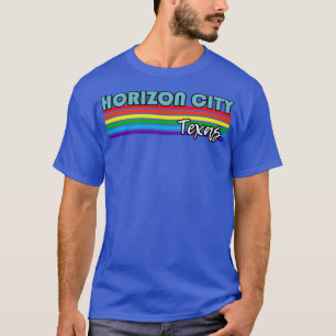 Camiseta Horizon City Texas Pride Horizon LGBT Gift L
